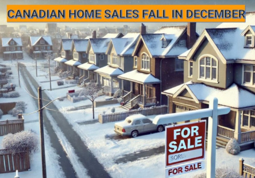 Canadian Existing Home Sales Edged Downward in December - January 15 2025