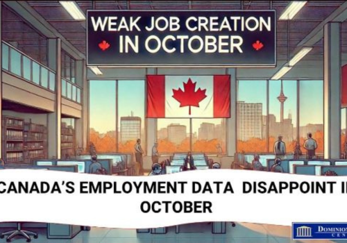 Canadian Weak Job Gains in October Keeps Jumbo Rate Cut In Play - November 8 2024