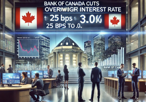 The Bank of Canada Cuts The Overnight Rate By 25 Bps - January 29 2025