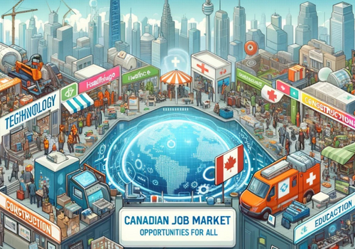 Canadian Job Market Whimpers in March While US Roars – April 5 2024